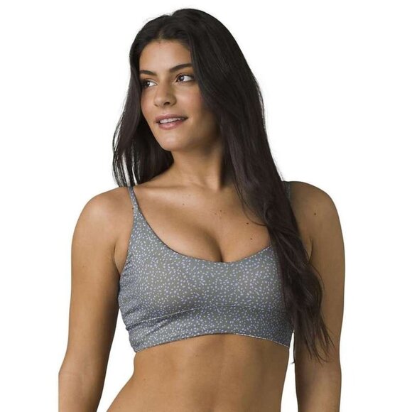 Prana Swim Nwt Prana Shoreline Top L Army Spots Bikini Top Poshmark